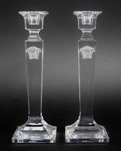 versace candle stick holders.